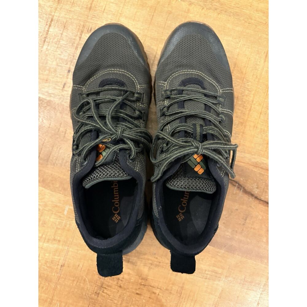 COLUMBIA Fairbanks Low Shoe Men’s Size 9.5 Dark Green And Black - Picture 6 of 10